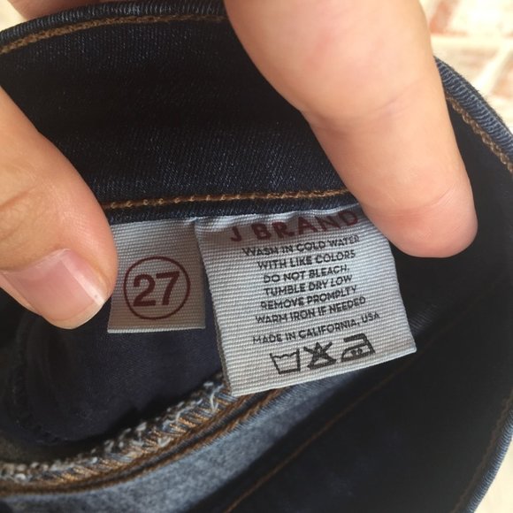 J BRAND Super Skinny Stretch Jeans Veruca Wash 27 - Picture 8 of 10